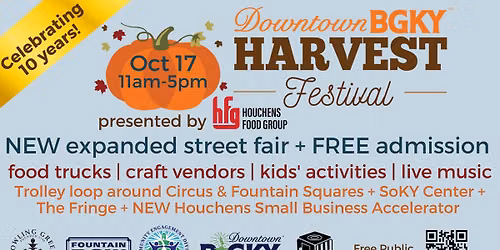 10th Annual Downtown BGKY Harvest Festival
