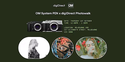 OM System PEN x digiDirect Melbourne Photowalk
