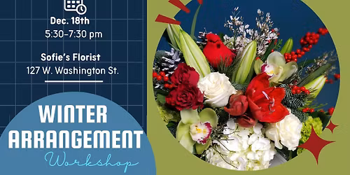 Winter Themed Arrangement Workshop