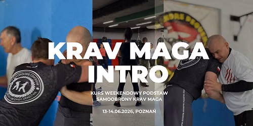 KRAV MAGA INTRO | Weekendowy kurs podstaw Krav Maga | 13-14.06.2026