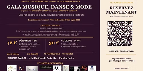 RENCONTRE DU MONDE DE LA MUSIQUE , DE LA DANSE ET DE LA MODE
