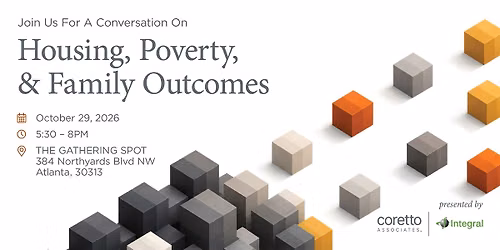 A Conversation on Housing, Poverty, & Family Outcomes
