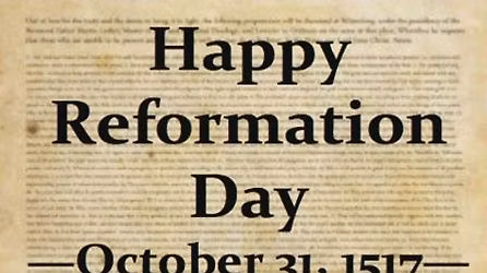 Reformation Day Celebration