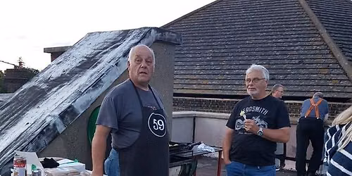 59 Roof top bbq starring Gary and Angelo