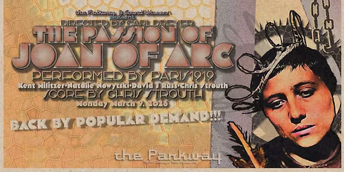 The Passion of Joan of Arc (1928) \/\/ Silent film with live score by Paris 1919