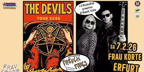 THE DEVILS [ITA] + FRENCH FRIES [CH] | 7.2.26 Frau Korte Erfurt