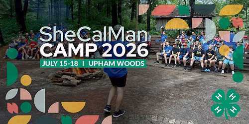 SheCalMan 4-H Camp 2026