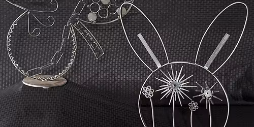 Welded Metal Sculpture Date Night