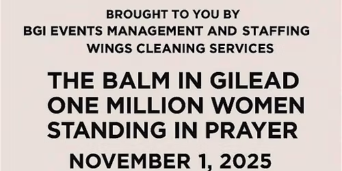The Balm In Gilead "One Million Women Standing In