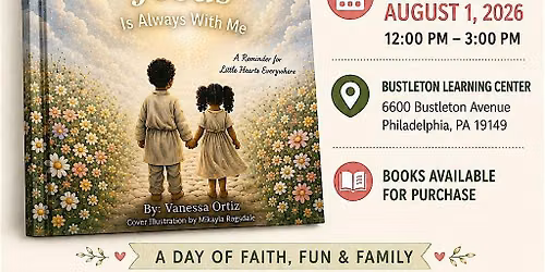 Jesus Is Always With Me Book Launch | A Free Family Event