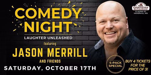 Comedy Night with Jason Merrill & Friends