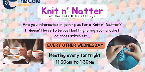 Knit and Natter at Saintbridge