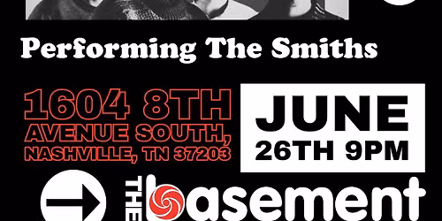 Louder Than Bombs: The Smiths cover band @ The Basement!