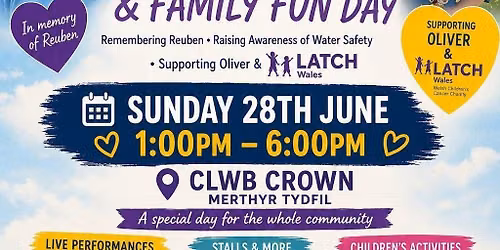 REUBEN'S MEMORIAL & FAMILY FUN DAY