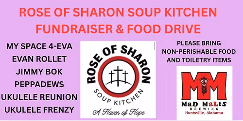 Rose Of Sharon Soup Kitchen Fundraiser & Food Drive