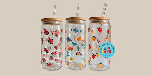 Boba Glass Tumbler Painting Event