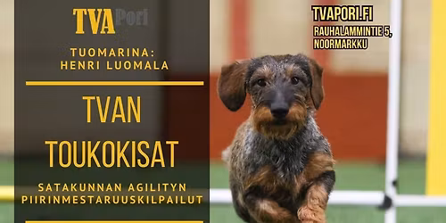 TVAn toukokisat (Satakunnan agilityn piirinmestaruuskilpailut 2026)