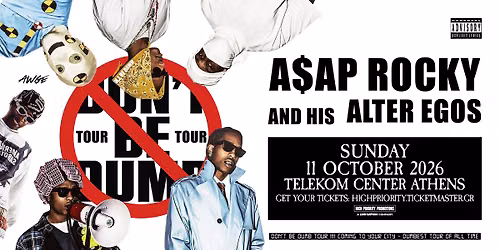 A$AP ROCKY | 11.10.2026 | Telekom Center Athens