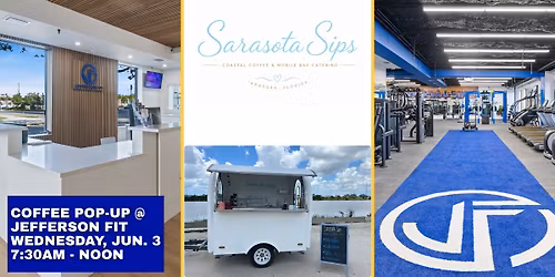 Sarasota Sips Pop-Up at Jefferson Fit