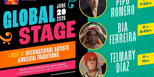 Global Stage featuring Pipo Romero, Bia Ferreira & Telmary Diaz