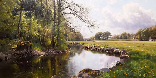  Vernissage: REALISM M\u00d6TER IMPRESSIONISM- Peder M\u00f8nsted & Alfred Wahlberg