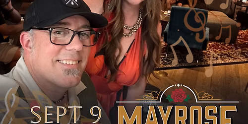 Sarah Lodge and Dan Polidori at Mayrose Lounge in the Duniway Hotel