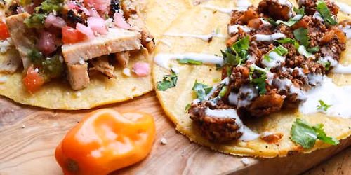Bottomless Wine & Mexican Street Food Cooking Class