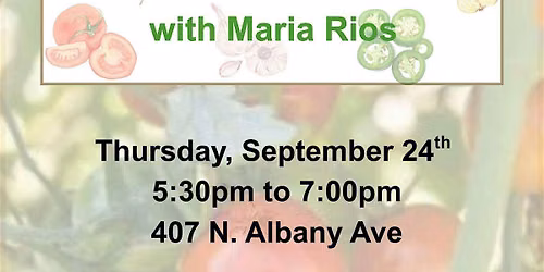 Cooking Demonstration at Chicago FarmWorks - Farm Fresh Salsa