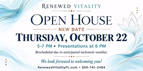 Renewed Vitality Open House & Aesthetics Launch!
