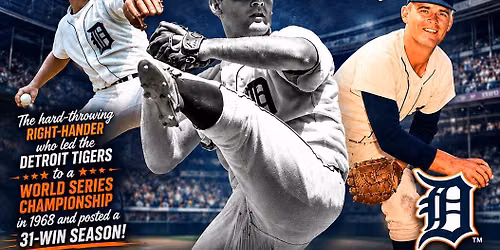 Denny McLain autograph signing