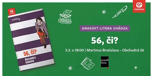 Anasoft litera uv\u00e1dza: 56, \u010di?