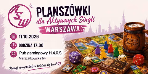 ASW zaprasza na plansz\u00f3wki !