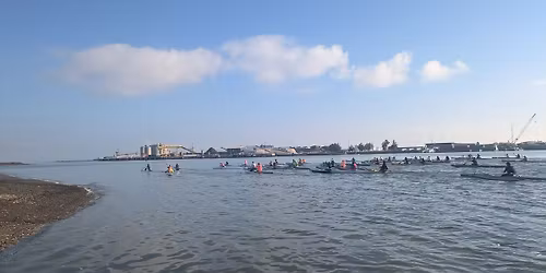 December Paddle Race Redwood City 