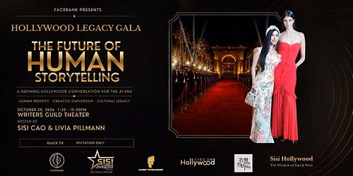 Hollywood Legacy Gala 2026 \u2014 The Future of Human Storytelling