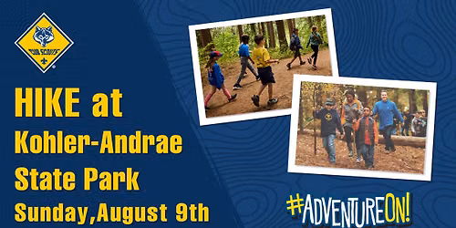 Family Hike at Kohler-Andrae State Park