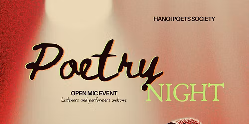 \u2728POETRY NIGHT - OPEN MIC EVENT\u2728