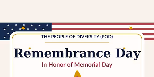 The People of Diversity invites you to Share Your Stories, Honor Their Lives