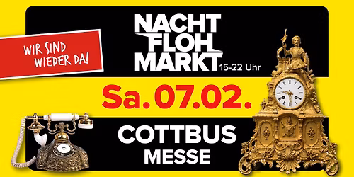 Nachtflohmarkt Cottbus \/\/ Messe