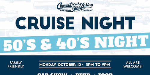 Cruise Night: 50's & 40's Night