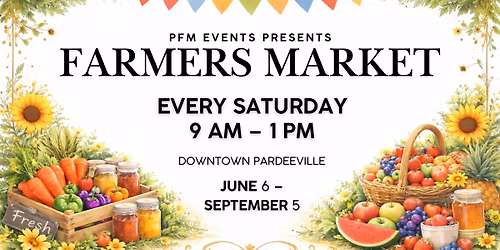 Pardeeville Farmers Market 2026