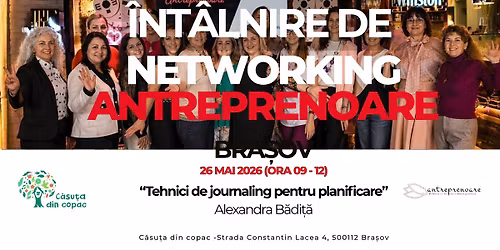 \u00cent\u00e2lnire Networking Antreprenoare Bra\u0219ov. Tema: Productivitate
