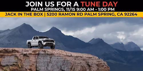 Overland Torque Tune (OTT) Tune Day! Palm Springs 11\/15\/25