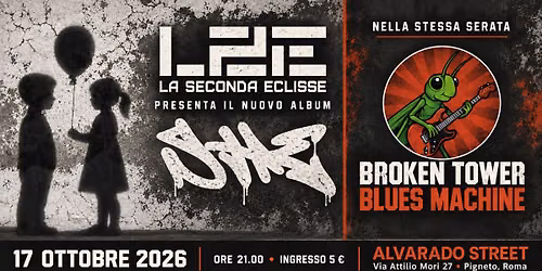 La Seconda Eclisse + Broken Tower Blues Machine live @ Alvarado Street