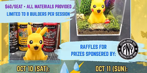 Brooklyn Buildz: Gotta Paint Em All - Grass Type Event