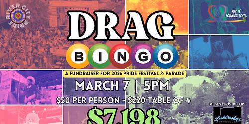 Drag Bingo - A Pride Fundraiser \ud83c\udf08