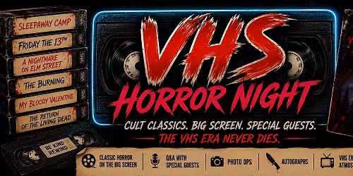 VHS Horror Night Presents A Nightmare On Elm Street