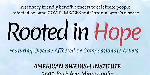 Rooted in Hope Charoty Concert for ME\/CFS, Long COVID and Chronic Lyme