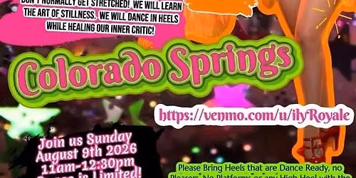 \u201cHeel-ed!\u201d A Burlesque Workshop in Colo. Springs!
