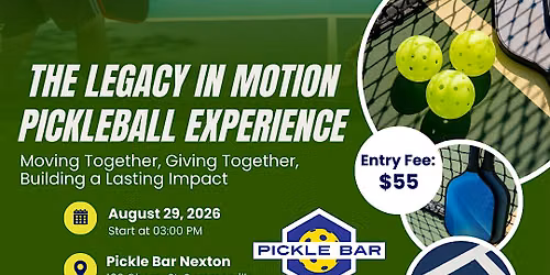 The Legacy in Motion: Pickleball Experience
