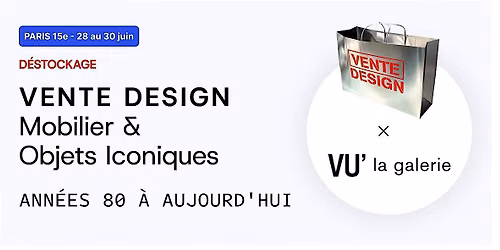 VENTE DESIGN \u2022 Mobilier & Objets Iconiques des ann\u00e9es 80 \u00e0 aujourd'hui